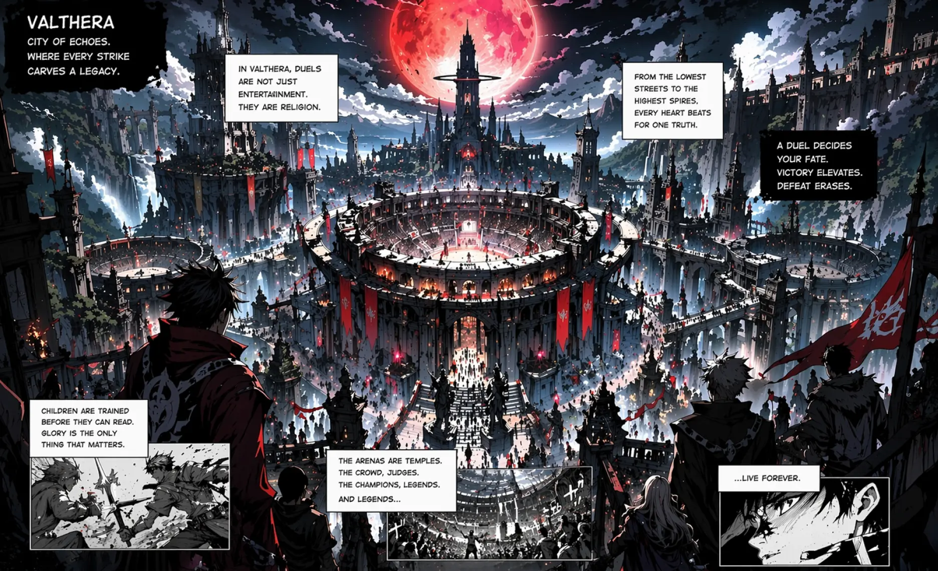 Spire City — Heart of Valthera